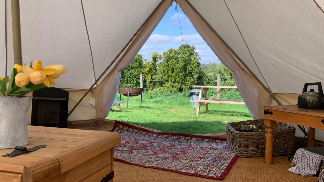 Home Farm Radnage Glamping Bell Tent 2, With Log Burner And Fire Pit Exterior photo
