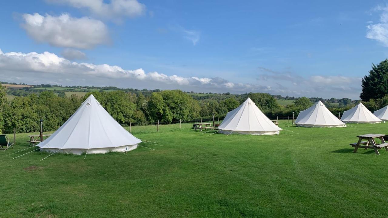 Home Farm Radnage Glamping Bell Tent 2, With Log Burner And Fire Pit Exterior photo